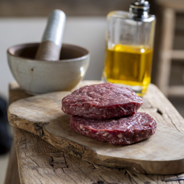 100% Pure Beef Burgers