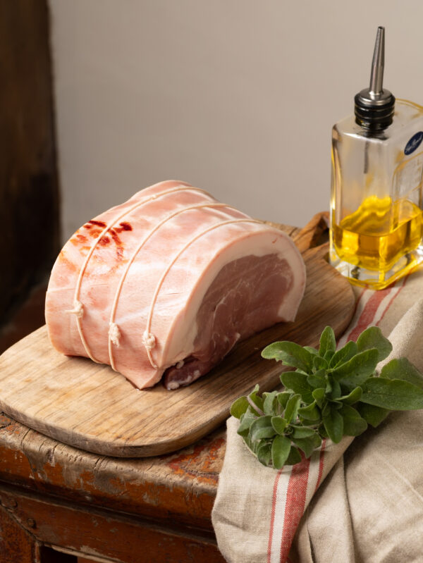 Tamworth Pork Leg Boned and Rolled