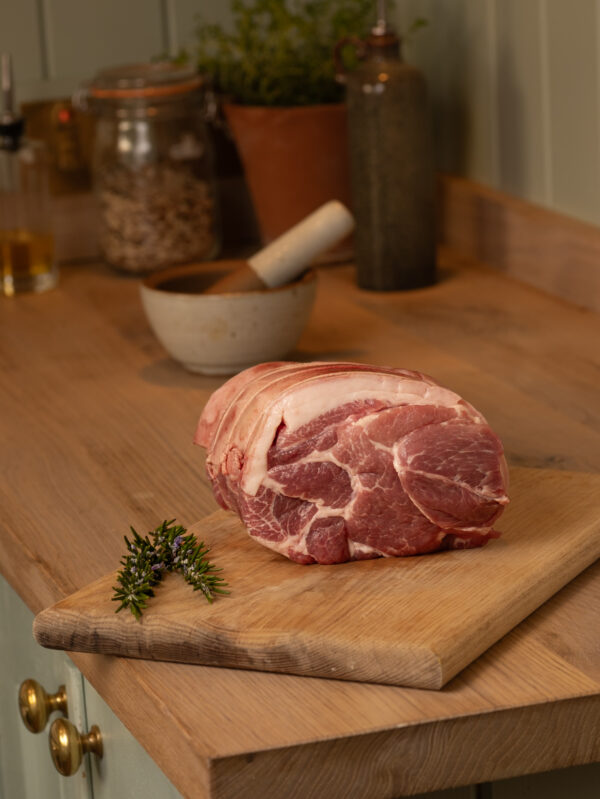 Tamworth Pork Shoulder Boned and Rolled