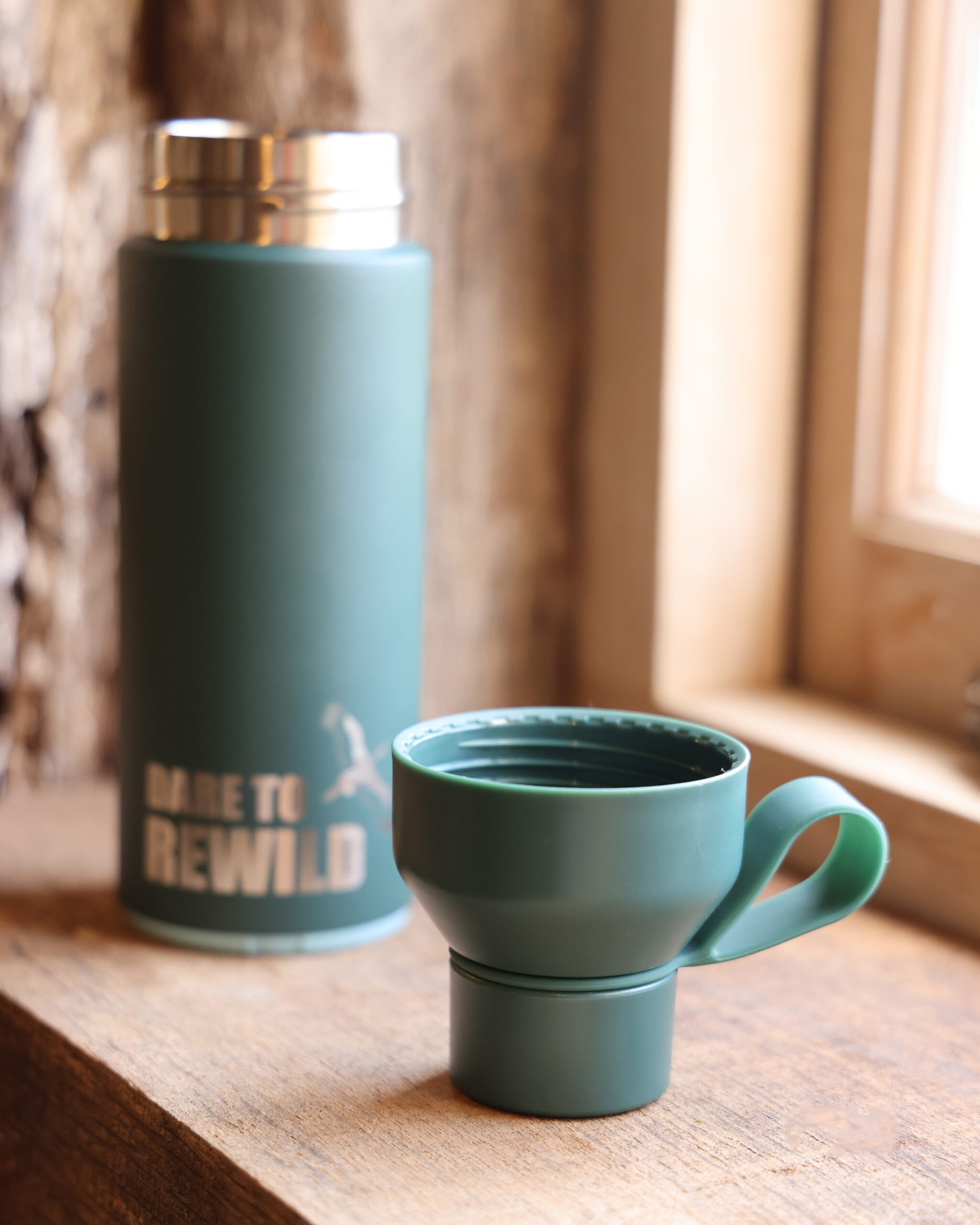 DARE TO REWILD Flask - Image 3