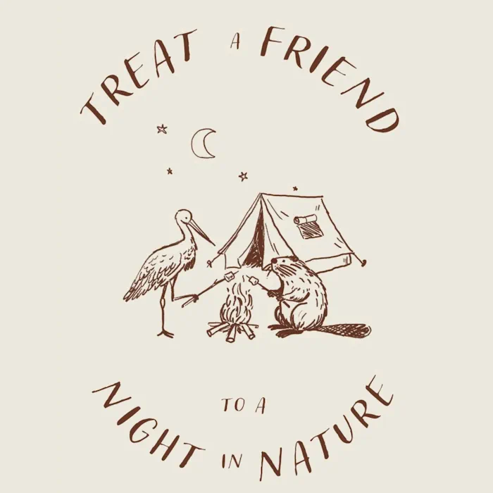 Treat a friend campsite