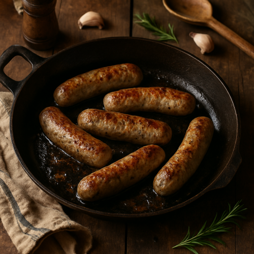 Herby Breakfast Sausages