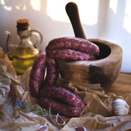 VenisonJuniperSausages-scaled